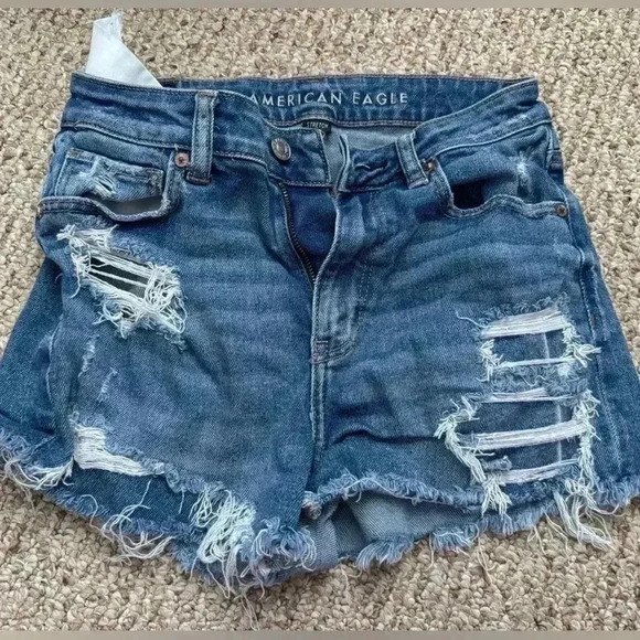 mom american eagle shorts - Picture 1 of 4